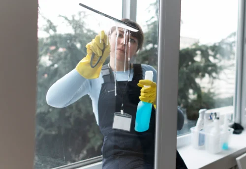 Nettoyage de vitres intérieures et extérieures à Cauneille